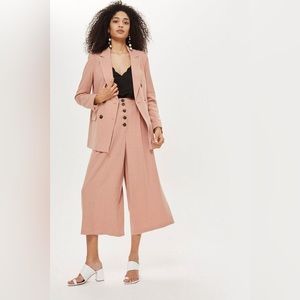 Topshop Double Linen Suit Set